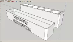 UltraCapPack for Maxwell DCell BOTTOM Free 3D print model