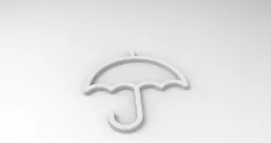 umbrella 3D print model