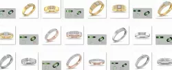 Up to 5 gms Gents male 3dm stl engagement wedding ring 3D print model