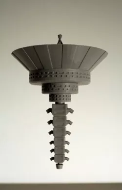 Vertebral Space Elevator Station Free 3D print model