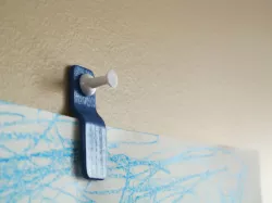 Wall mount paper clip Free 3D print model