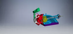 WATER JET PROPULSION 60MM 3D print model