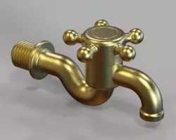 Water Tap 3D print model