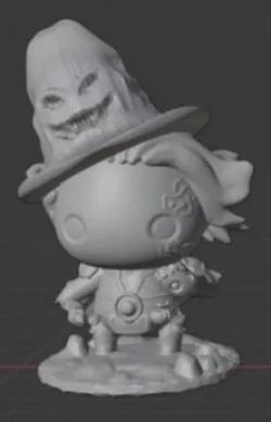 Wizard Dood 3D print model