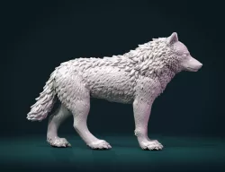 Wolf III 3D print model