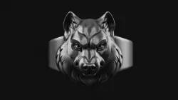Wolf ring 3D print model