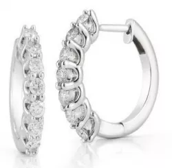Woman Diamond Earring  3D print model