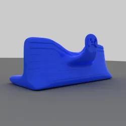 Xbox One Base with Controllers Holder Free 3D print model