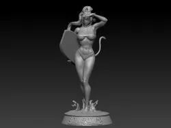 Yoruichi from Bleach 3D print model