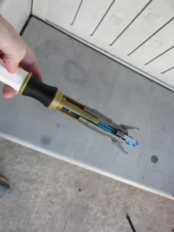 11th Doctor Sonic Screwdriver Redrawn Free 3D print model