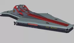35SP BC Kibo - Cruiser Phoenix class Free 3D print model