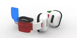 3D-Printable DragonBall Z Scouter Free 3D print model
