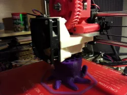 3DCR Style Prusa i3 J-Head Wades Extruder 60mm Fan Mount Free 3D print model