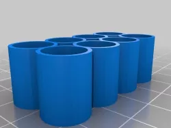 AAA Battery Holder Free 3D print model