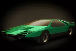 Alfa Romeo Carabo 3D model