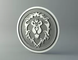 Alliance pendant Free 3D print model