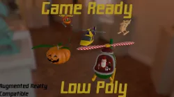 AR VR  Low poly Game ready Helicopter Pack Low-poly  3D model