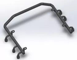Audi AFC Fuel Rail Free 3D print model