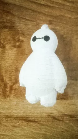 Baymax Keychain Free 3D print model
