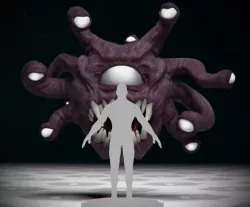 Beholder - DnD Monster - Single Pose Free 3D print model