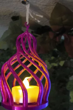 Bird Cage Lantern Free 3D print model