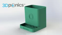 Bird Feeder Container - 3Dponics Home and Garden Free 3D print model