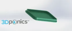 Bird Feeder Lid - 3Dponics Home and Garden  Free 3D print model