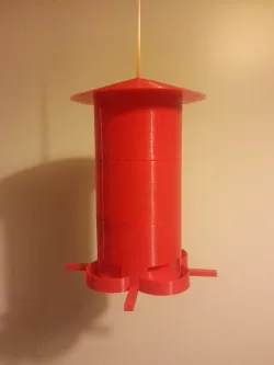 Bird feeder - Tower Free 3D print model