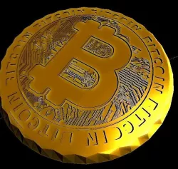 Bitcoin Coin or Coaster -- Free Free 3D print model