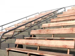 Bleacher 3D model