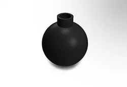 Bomb decoration Free 3D print model