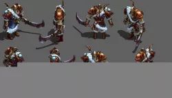 BOSS    Snowy Mountain Sect Low-poly  3D model