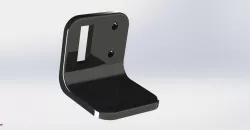 Bracket L Shaped Free 3D print model
