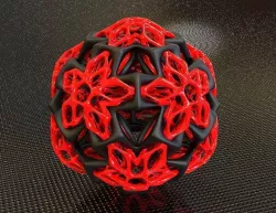 BRO ICOSAHEDRON STRUCTURE XX2 Free 3D print model