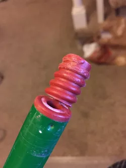 Broom Handle Threaded Insert Free 3D print model