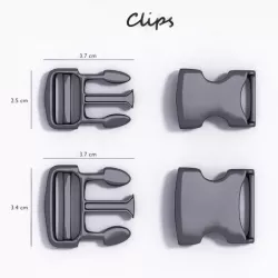 Buckle clips Free 3D print model