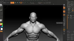 buff black male 3D model