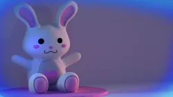 Bunny Plush 3D model