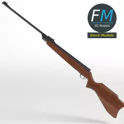 Carabine Rifle 3D model