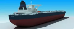 Cargo ship 3D model