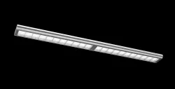 Ceiling hung fluorescent light architectural office light fixtur 3D model