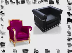 CGD Vol 2 Chairs 3D model