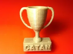 CGR Catan trophy Free 3D print model