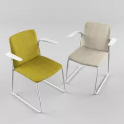Chair EMA production ENEA 3D model