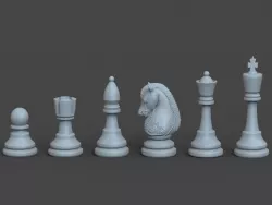 Chess Free 3D print model