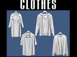 Clothes collection 3D model