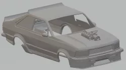 Corcel II Mad Max Printable Body Car Free 3D print model