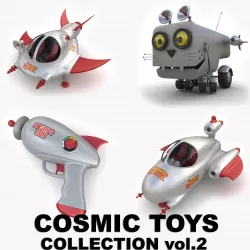 Cosmic toys collection vol 2 3D model