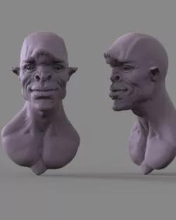 creature Free 3D print model