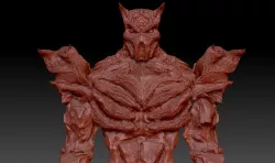 Demon 3D model 3D model